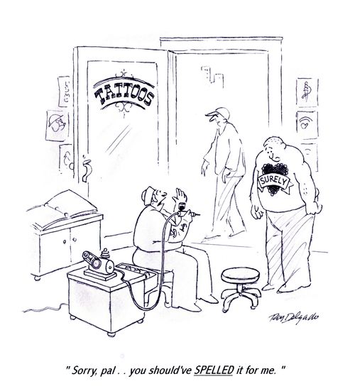 'Sorry, pal... you should've spelled it for me.'