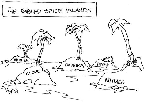 'The fabled Spice Islands'