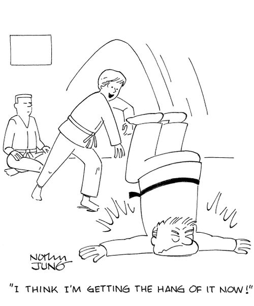 'I think I'm getting the hang of it now!'