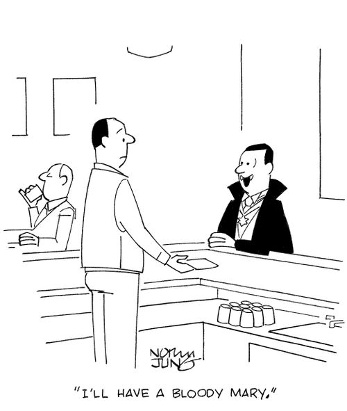 'I'll have a Bloody Mary.'