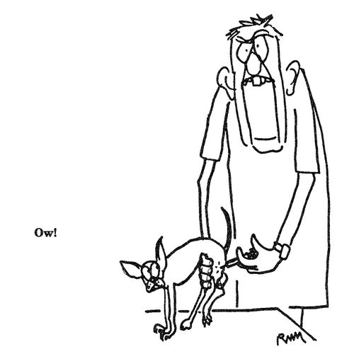 'Ow!'