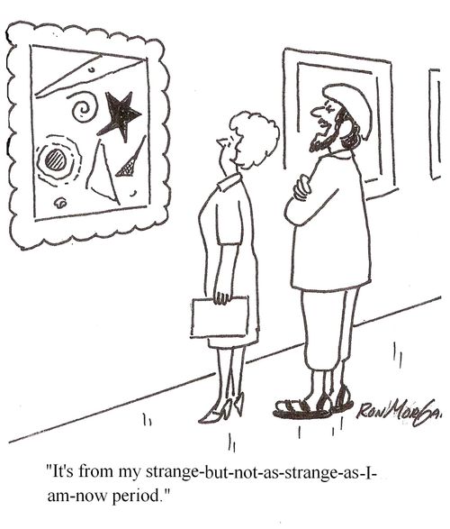 'It's from my strange-but-not-as-strange-as-I-am-now period.'