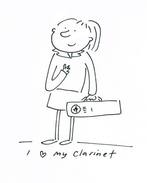 I love my clarinet