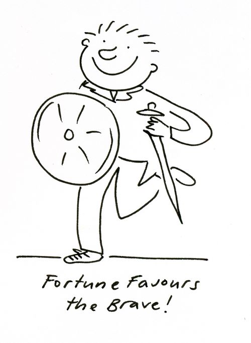 Fortune Favours the Brave