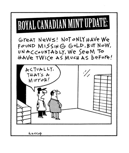 Royal Mint Update - we have found missing gold and seem to have twice as much as before!