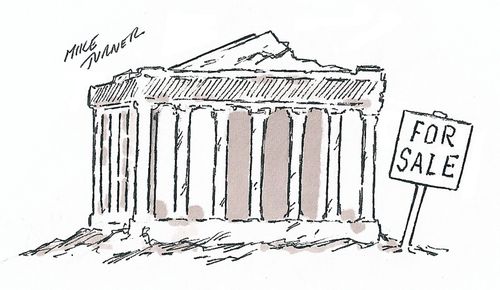 Acropolis for sale.