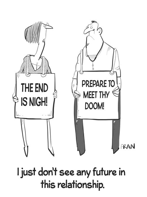 "I just don't see any future in this relationship."