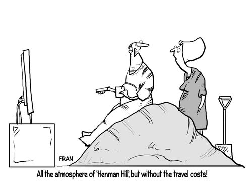 "All the atmosphere of 'Henman Hill', but without the travel costs!"