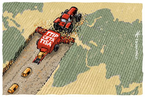 Trade agreements stealing our world