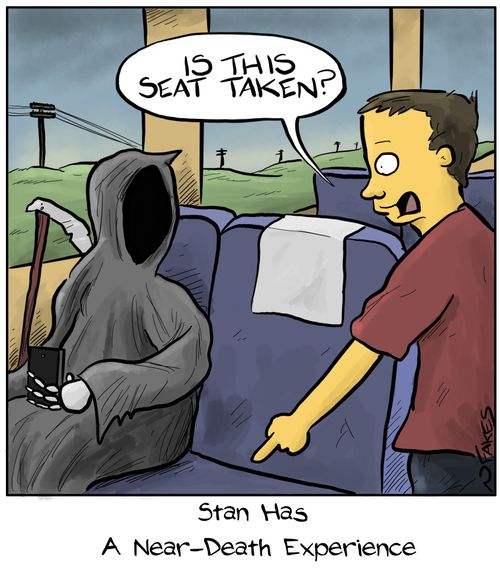 Stan Has A Near-Death Experience