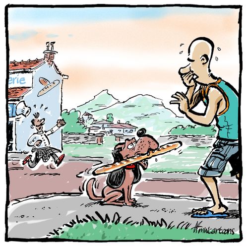 Fetching some bread