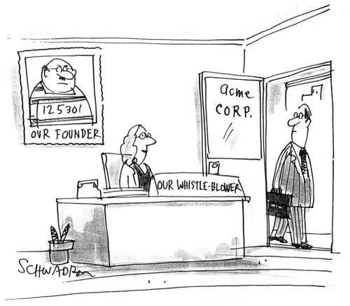 Whistle-blower.