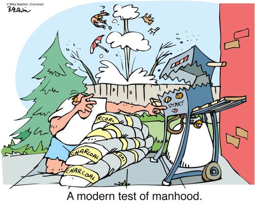 A modern test of manhood.