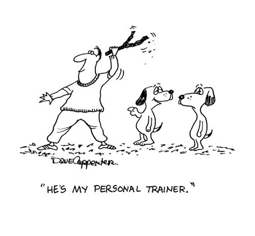 'He's my personal trainer.'
