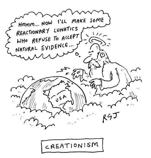 God creating creationism.