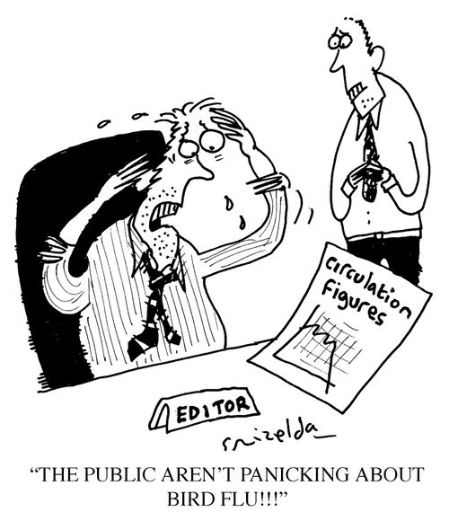 'The public aren't panicking about bird flu!'