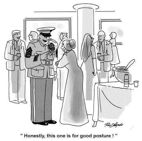 'Honestly, this one is for good posture!'