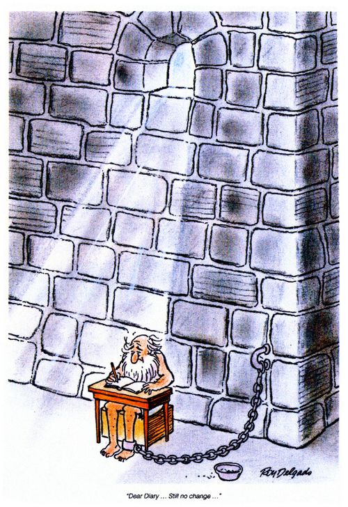 'Dear Diary... Still no change...'
