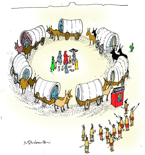Circle the wagons!