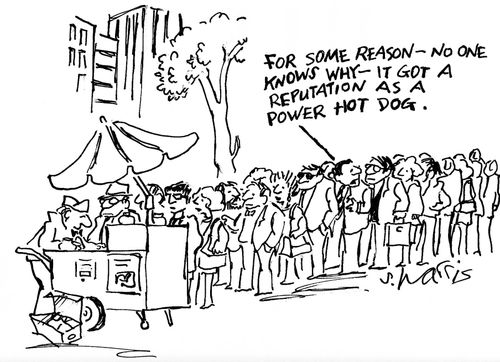 'For some reason- no one knows why - it got a reputation as a power hot dog.'
