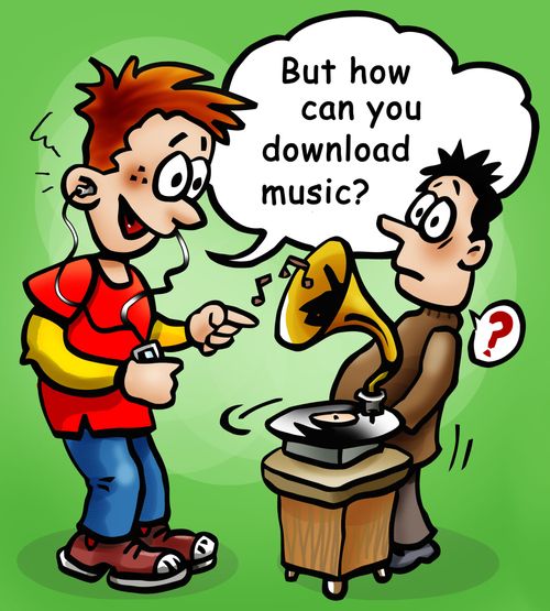 'But how do you download music?'