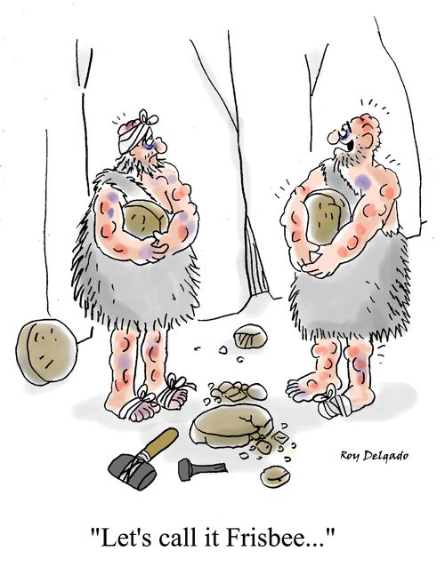 'Let's call it Frisbee...'