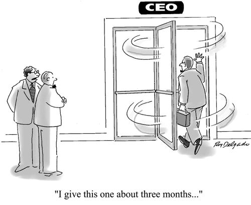 'I give this one about three months...'