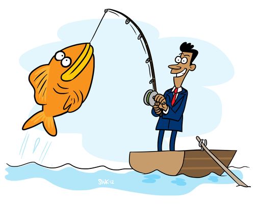 Business Fishing.