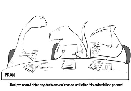 Too late to change