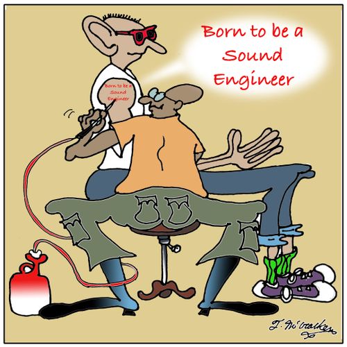 Born to be a Sound Engineer.