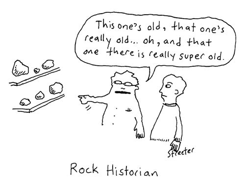 'Rock historian.'