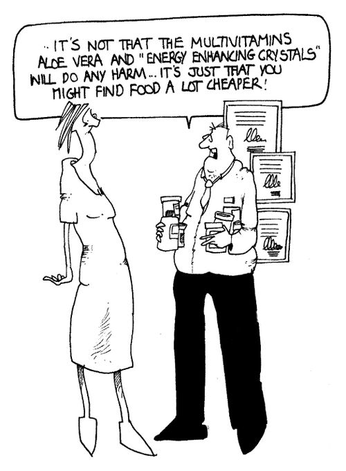"It's just that you might find food a lot cheaper!"