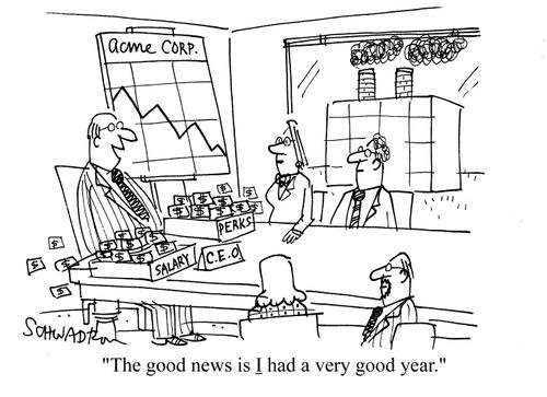 'The good news is I had a very good year.'