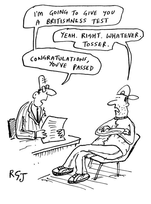 'Britishness Test.'