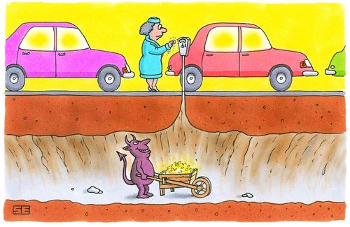 Devil's Parking Meter.