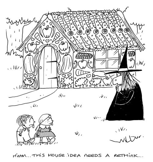 'Hmm, this house idea needs a rethink...'
