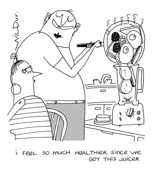 'I feel so much healthier since we got this juicer.'