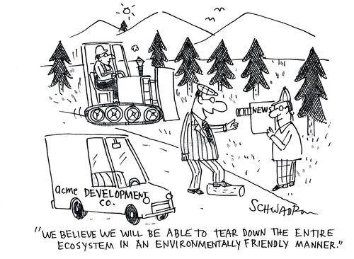 'We believe we will be able to tear down the entire ecosystem in an environmentally friendly manner.'