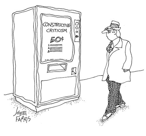 Constructive Criticism 50c.