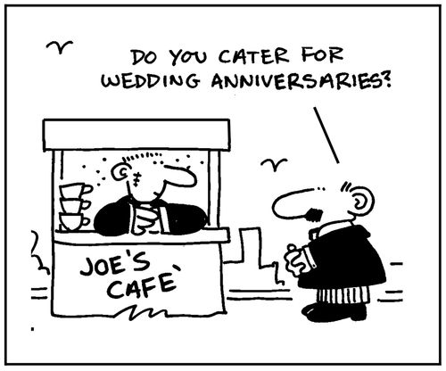 'Do you cater for wedding anniversaries?'
