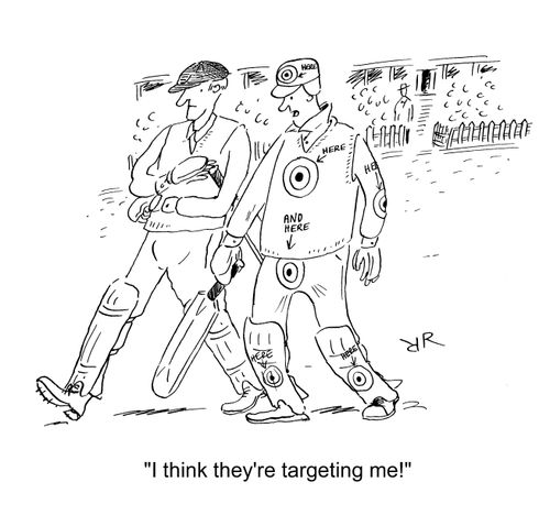 'I think they're targeting me!'