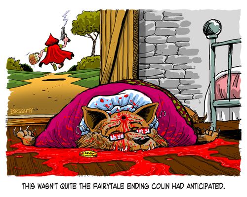 This wasn't quite the fairytale ending Colin had anticipated.