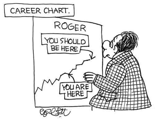 Career chart: you are here...you should be here.