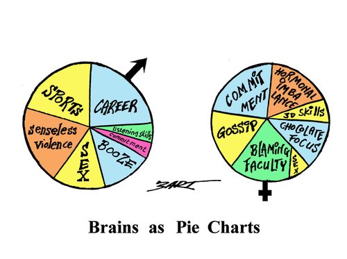 Brains as Pie Charts.