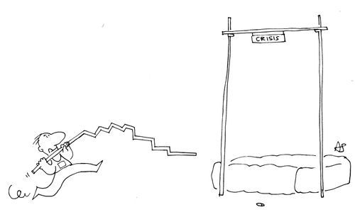Trying to Overcome an Economic Crisis.