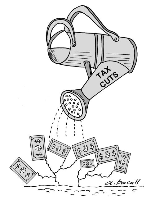 Tax cuts grow business.