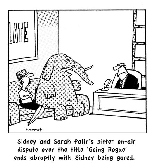 Sarah Palin 'Going Rogue'.