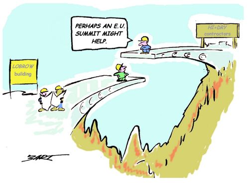 'Perhaps an E.U. summit might help.'