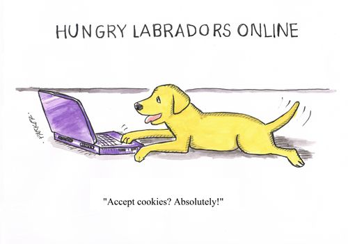 Hungry labradors online.