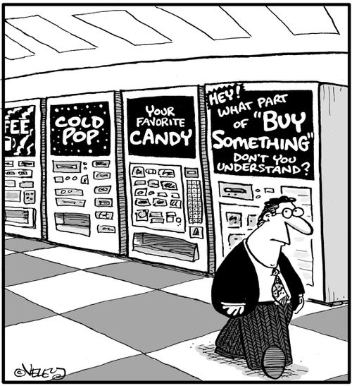 Hey! What part of 'Buy Something' don't you understand?